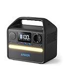 Anker 521 Tragbare Powerstation mit LiFePO4 Akku, 256Wh, 5 Anschlüssen, 300W Leistung (Max. 600W),...