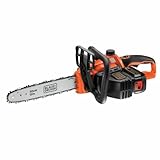 Black+Decker Li Ion Akku Kettensäge 36V GKC3630L20 mit Akku und Ladegerät/Ideal für Holz- &...