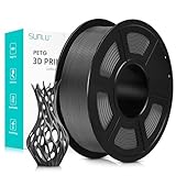 SUNLU PETG 3D Drucker Filament, sauber gewickelt, 1.75mm PETG 3D Filament, gute Schlagfestigkeit,...