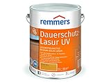 Remmers Dauerschutz-Lasur UV eiche hell, 5 Liter, Holz UV-Schutz für außen, auch für helle...