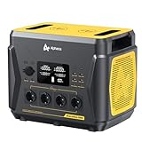 AlphaESS Tragbare Powerstation BlackBee2000 Plus, 2203 Wh Mobiler Stromspeicher mit 4 x 2200 W AC...