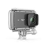 YI 4K Plus Action Kamera Schwarz 4K/60fps 12MP Sensor 5,56 cm (2,2 Zoll) LCD Touchscreen gebündelt...