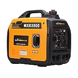 maXpeedingrods Inverter Stromerzeuger 3300W Stromgenerator Benzin Superleise 4 Takt mit USB und 230V...