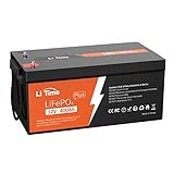LiTime 12V 400Ah LiFePO4-Batterie,Perfekter Ersatz für Bleisäure-Batterie, 4000-15000 Zyklen,...