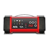 AEG Automotive 97024 Mikroprozessor Batterie Ladegerät LT 10 Ampere für 12 / 24 V, 9-stufig,...