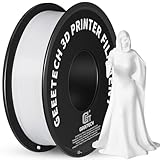 GEEETECH PLA-Filament, 1,75 mm, 3D-Drucker, PLA-Filament für 3D-Drucker, 1 kg Spool, Weiß