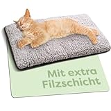 Selbstheizende Decke für Hunde & Katzen 60x45cm - Weich & kuschelige Katzendecke -...