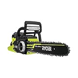 Ryobi Akku Kettensäge RCS36X3550HI (mit Li-Ion Akku 5,0 Ah + Ladegerät, Schwertlänge 35 cm,...