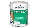 Remmers Venti-Lack 3in1 weiß (RAL 9016), 5 Liter, Alkydhardzlack für Holz innen und außen, 3...