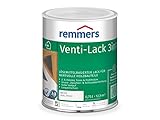 Remmers Venti-Lack 3in1 weiß (RAL 9016), 0,75 Liter, Alkydhardzlack für Holz innen und außen, 3...