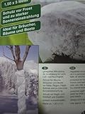 Gartenvlies Pflanzenschutzsack Wintervlies Kälteschutz Pflanzen Bäume Sträucher