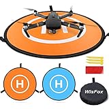 WisFox Drone Landing Pad, Universal Waterproof D 75 cm / 30 '' Tragbare faltbare Landing Pads für...