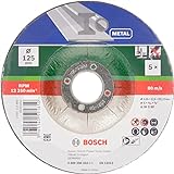 Bosch Trennscheibe (für Metall, Passend Zu Handgeführten Winkelschleifern Mit Einem Durchmesser...