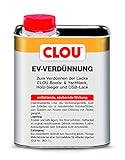 Clou EV-Verdünnung: Löse- und Verdünnungsmittel für Clou Boots- & Yachtlack, Holz-Siegel und...