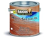 Saicos Colour GmbH 500 0110 Holzspezialöl, farblos, 2,5 Liter