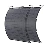 Zendure Balkonkraftwerk, Flexibel Solarpanel 2X 210W(420W), 41V/5A Solareingang, Monocrystalline...