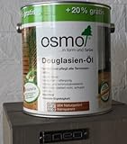 Osmo Douglasie-Öl 004 3,00 L Holz-Spezial-Öl, seidenmatt für außen AKTION