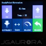 JGAURORA-A5-3D-Drucker-Test-Display-Extrusion