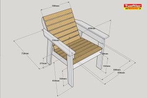 Gartenstuhl-bauen-DIY-Sketchup-Grundmasse